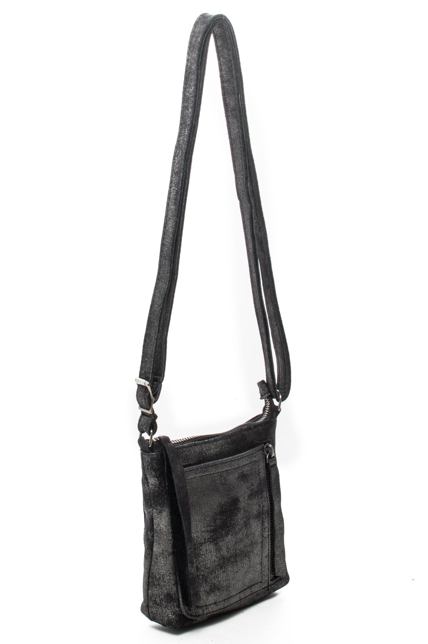 EASTON Black Silver - Carla Mancini Handbags