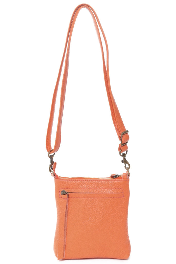 EASTON Orange - Carla Mancini Handbags