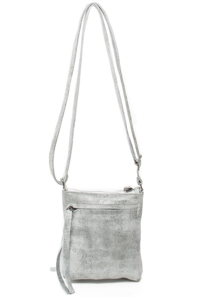 EASTON White Silver - Carla Mancini Handbags