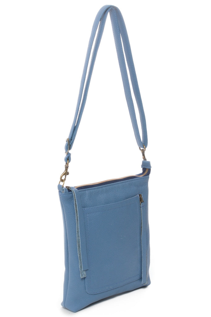 EMMA Aqua Blue - Carla Mancini Handbags