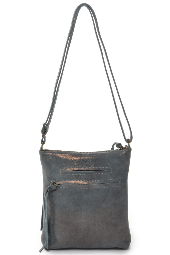 EMMA Bronze Denim - Carla Mancini Handbags