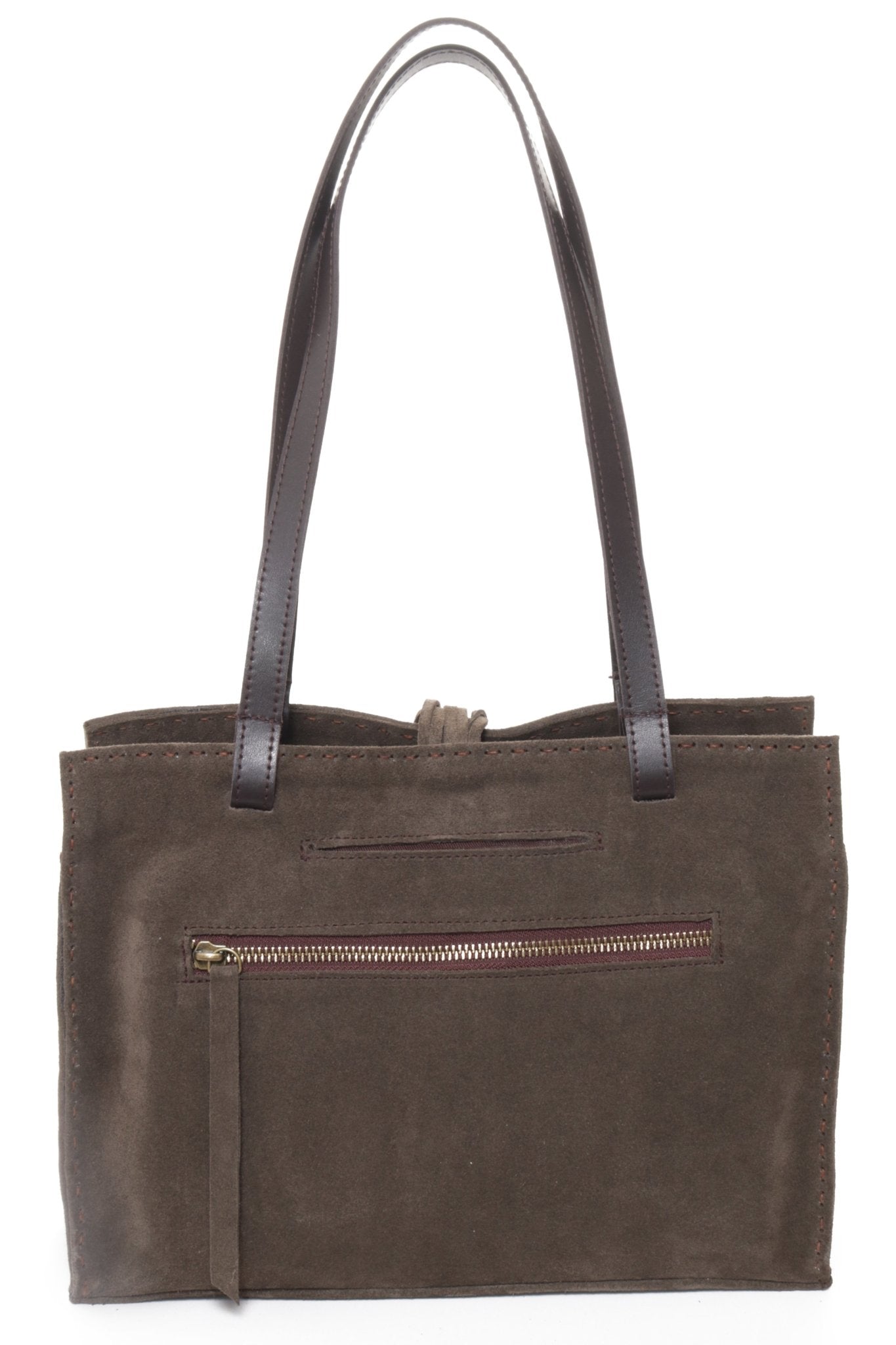 MONTEREY Olive Suede - Carla Mancini Handbags